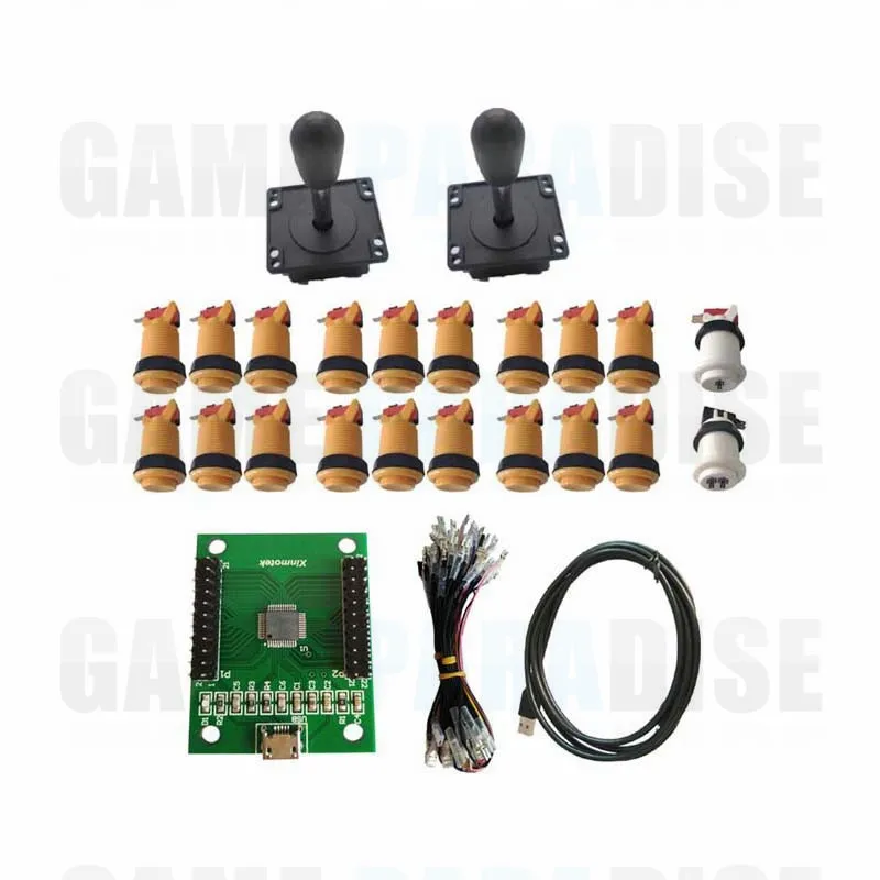 Аркадный набор сделай сам 2 игрока ПК PS/3 в 1 для Америки интерфейс joystck USB MAME