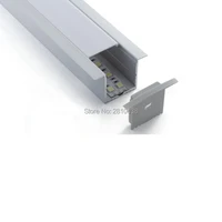 100 x 1m setslot office lighting aluminum profile for led light and t recessed channel for ceiling or wall lighting