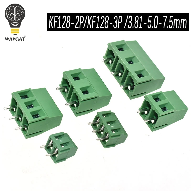 Фитиль 3 81 5 0 7 2 54 мм PCB винтовая Клеммная колодка|Интегральные схемы| |