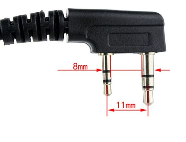 XQF Новая гарнитура PTT MIC Высокая мощность анти шум борьба спикер Наушники для Kenwood