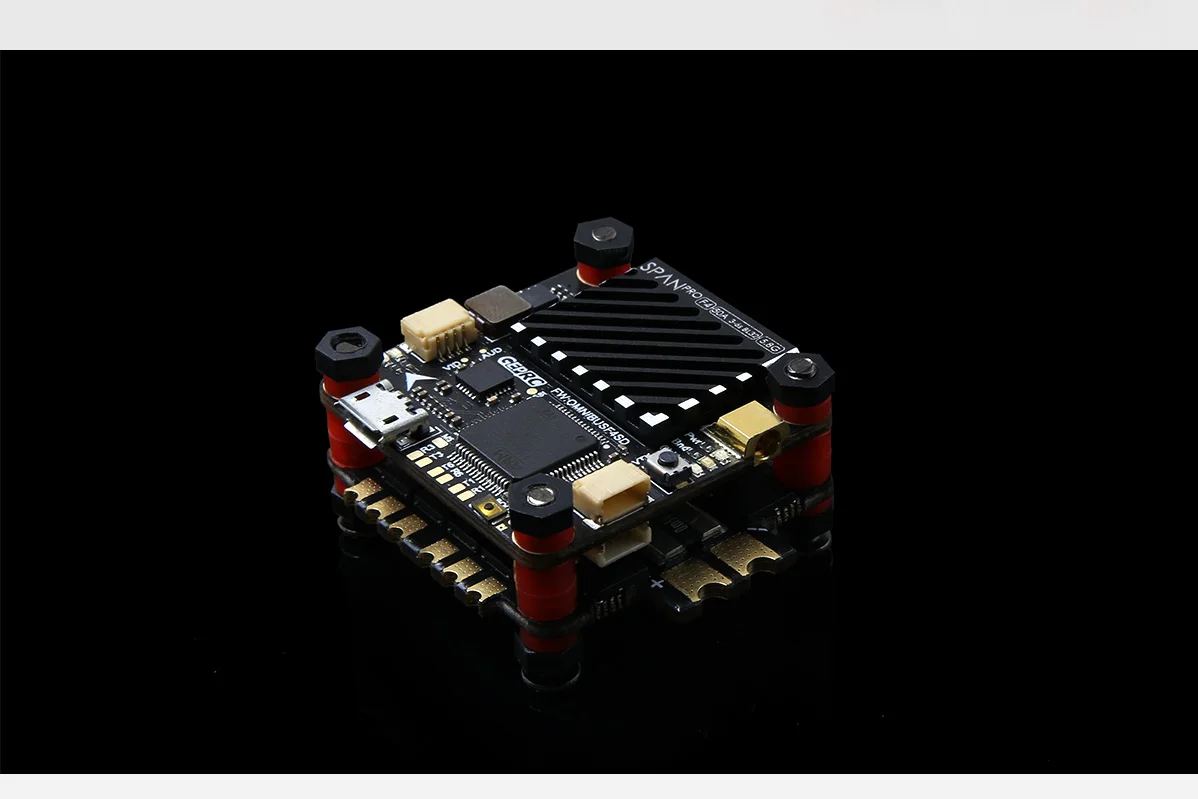 GEPRC SPAN PRO F4 BL32 50A Tower FC 800mW VTX 4в1 BLHeli_32 ESC плата для гоночного дрона FPV