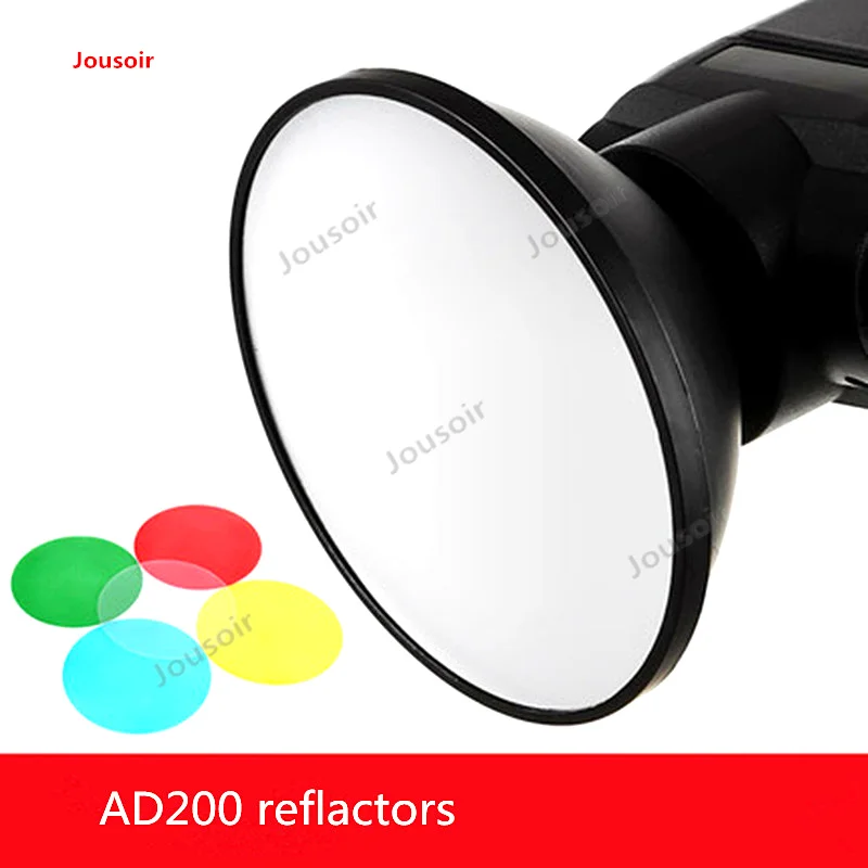 Светоотражатель Godox AD200 AD180 AD360 AD360II стандартный отражатель с 5 цветными фильтрами