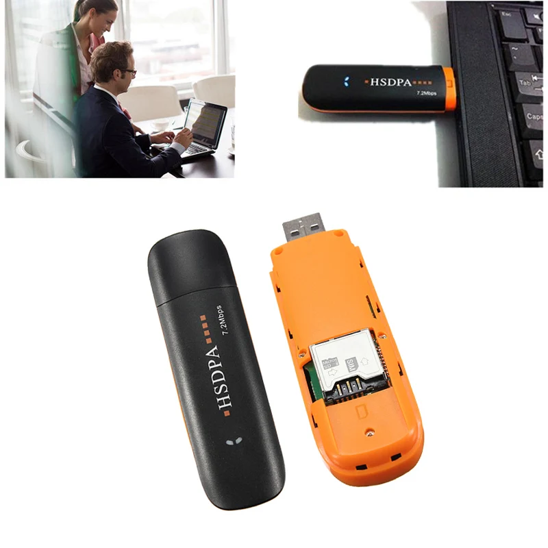 LEORY HSUPA USB палка Универсальная беспроводная 7.2mbps 3G Mifi роутер SIM модем