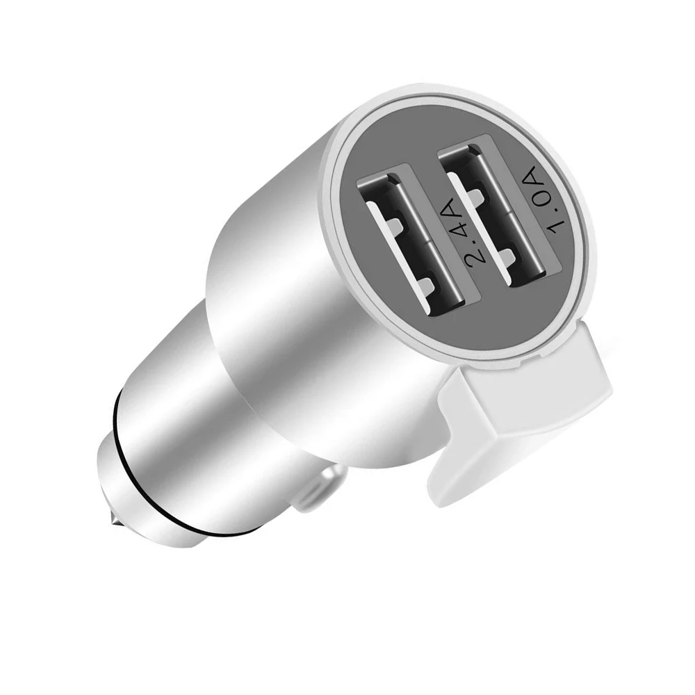 DC5V Dual USB быстрая зарядка автомобиля зарядное устройство для Зарядное устройство для быстрого Зарядное устройство мобильного телефона Быстрый Зарядное устройство автомобиля-Зарядное устройство Аварийные молотки резак ремня безопасности