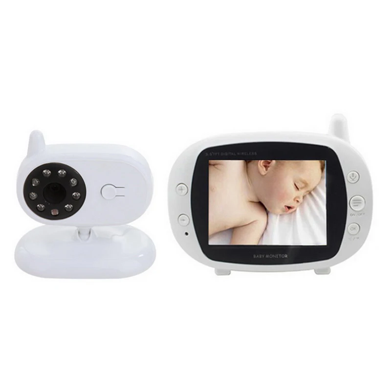 Hoomall видеоняня 2 4G Беспроводная с 3 5 дюймовым ЖК дисплеем Двухканальная аудио