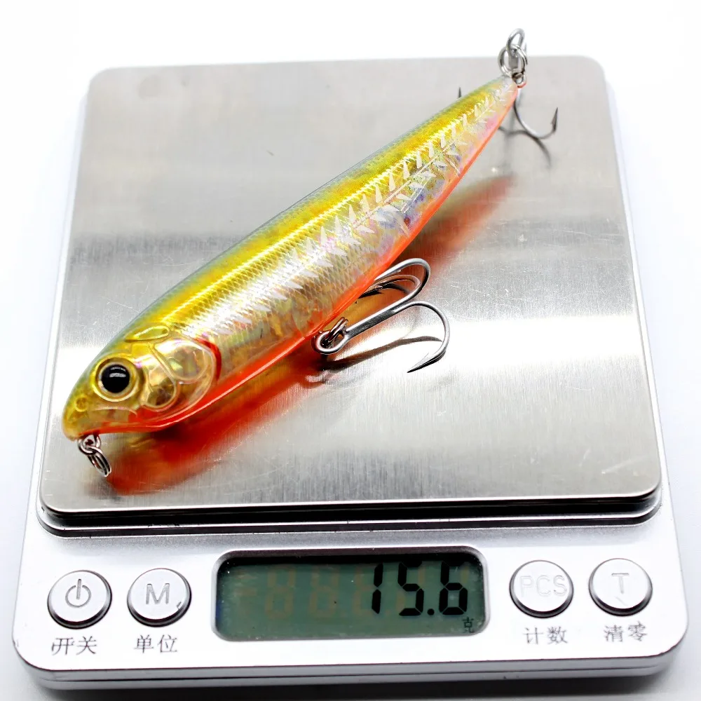 AOCLU wobblers Super Quality 6 Colors 10.5cm 15.6g Hard Bait Minnow Crank PopperFishing lures Bass Fresh Salt water 4# VMC hooks | Спорт и