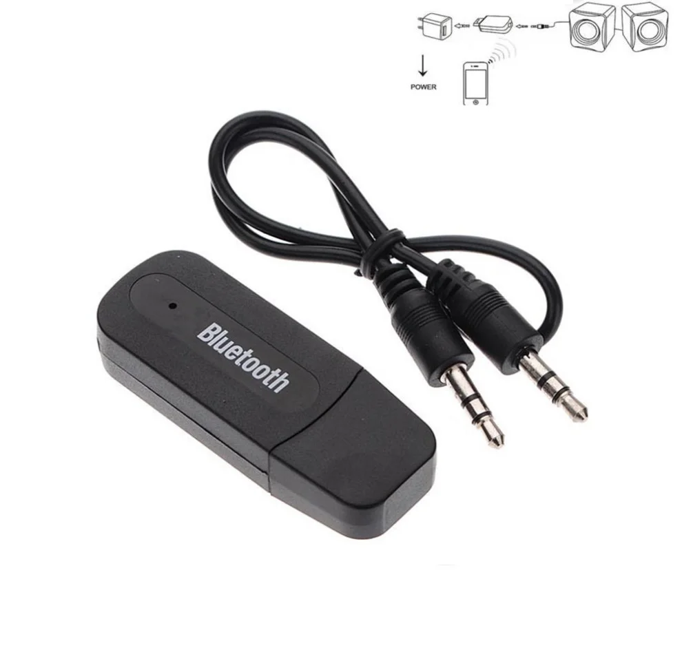 

Беспроводной Bluetooth 3,5 мм AUX аудио стерео музыка домашний Автомобильный приемник адаптер микрофон