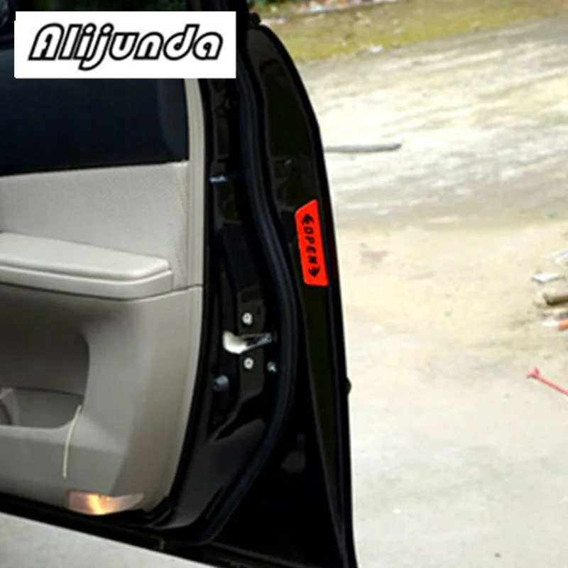 Предупреждающие наклейки на дверь автомобиля Honda CRV Accord Odeysey Crosstour FIT Jazz City Civic JADE