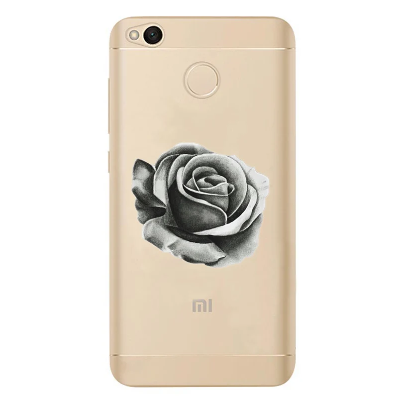 Для Xiaomi Redmi 4X Note 4 4A 3 Симпатичные из мягкого ТПУ цветной мягкий окрашенный чехол