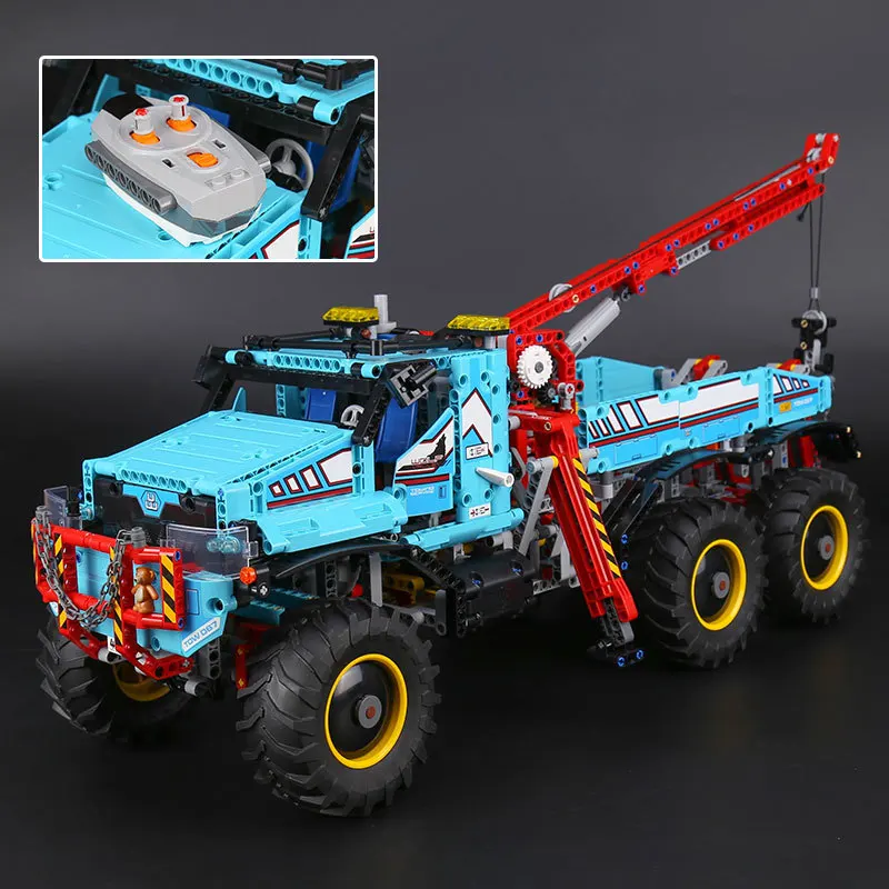 Technic Ultimate All Terrain 6X6 с дистанционным управлением строительные блоки для грузовиков