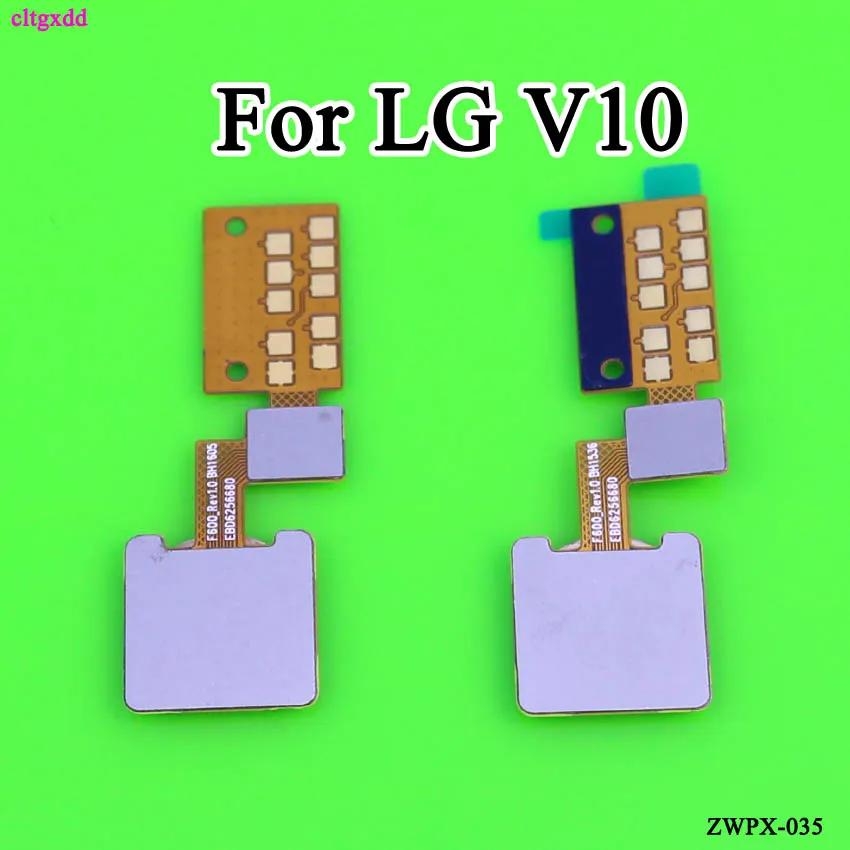 Cltgxdd для LG V10 H900 F600 H901 VS990 H960 кнопка домашнего ключа гибкий кабель ID датчик