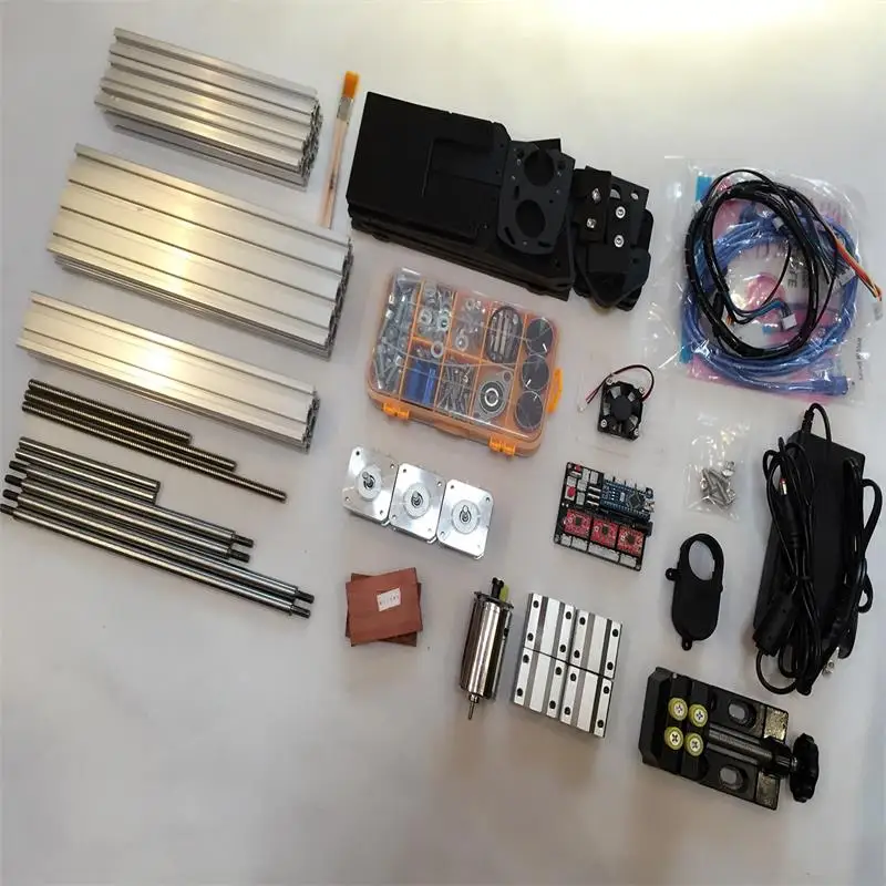 3 осевой гравировальный станок с ЧПУ DIY настольный маркировочный режущий плоттер