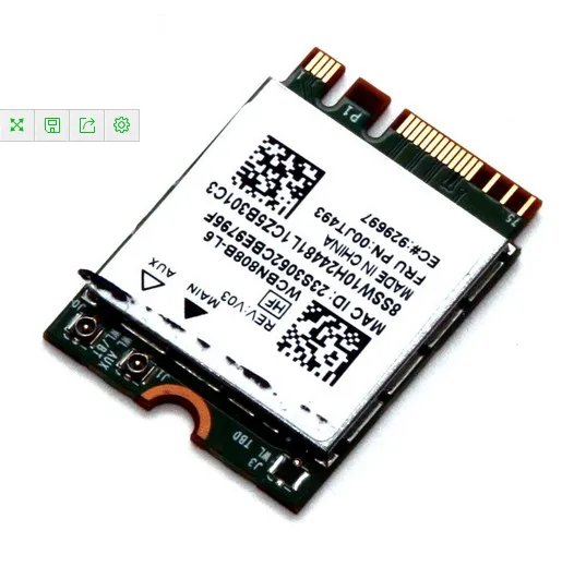 Беспроводной адаптер карта для lenovo YOGA 710 15ISK 802.11ac 867 Мбит/с WiFi NGFF модуль BCM94350ZAE 00JT493 5