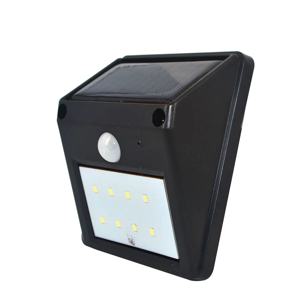Водонепроницаемый светодиодный прожектор с солнечной панелью садовая лампа на