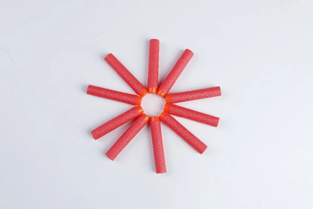 50 шт. для Nerf пулями мягкими дырочку головы 7 2 см заправка игрушка дартс хаки
