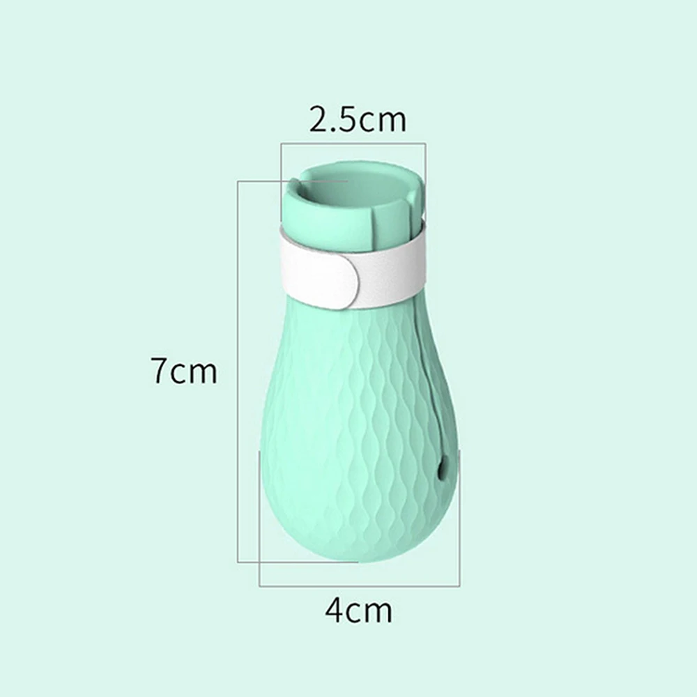 4 шт. регулируемые перчатки для кошек против царапин лапы покрытие ногтей