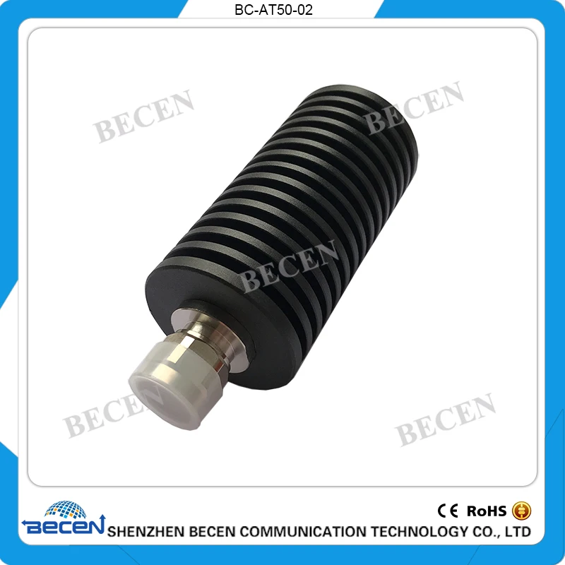 50 вт N JK RF коаксиальный фиксированный аттенюатор DC 3Ghz ом 1 дб 2 3 5 6 10 15 20 30 40 дб|attenuator