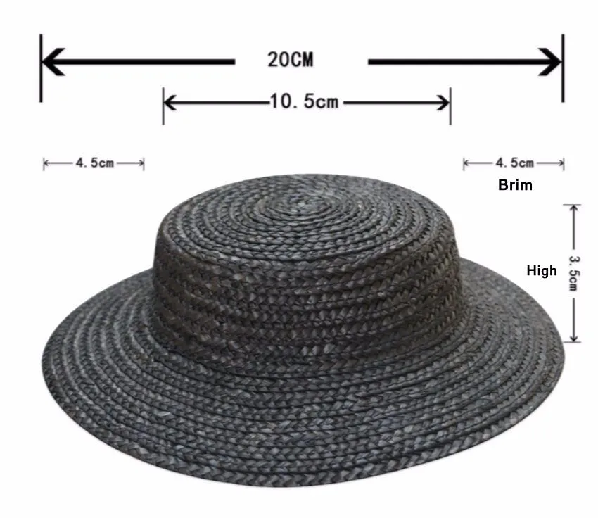 10 шт. Мини Топ соломенные шляпы ремесло изготовление чародей Millinery поставки летние шляпы для детей A224