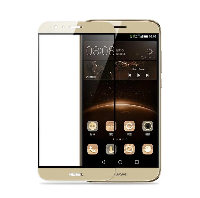 2 шт. закаленное стекло с полным покрытием для Huawei G8 GX8 защитная пленка экрана G7 plus