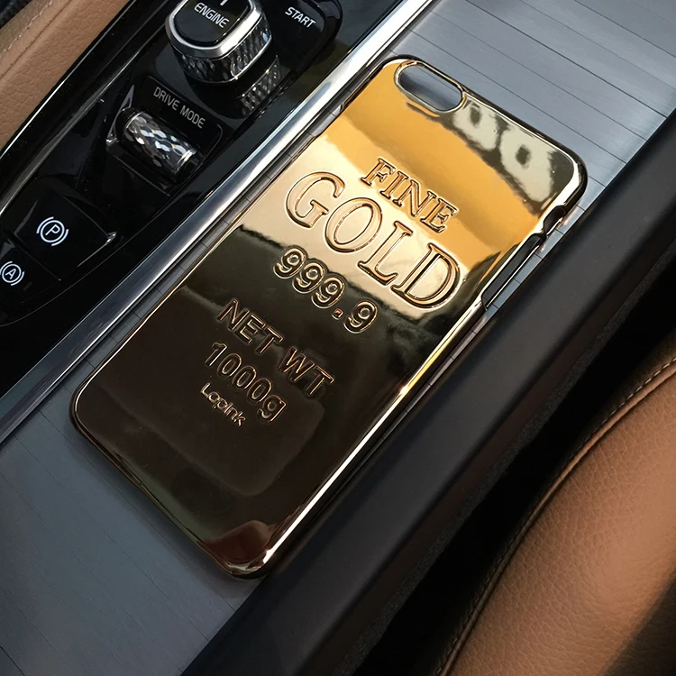 Роскошный блестящий чехол bullion Gold bars 999 твердый пластиковый чехол Чехол для iPhone 6 6 S plus S 6 plus шикарные чехлы для телефонов capa