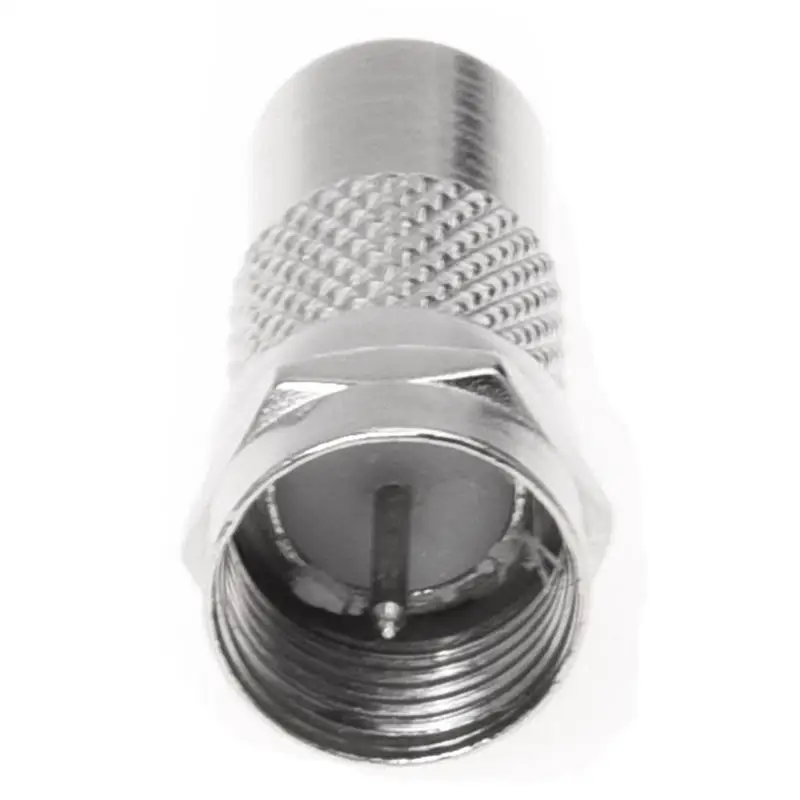 F Тип штекер к RCA гнездовой разъем прямой RF коаксиальный адаптер | Обустройство