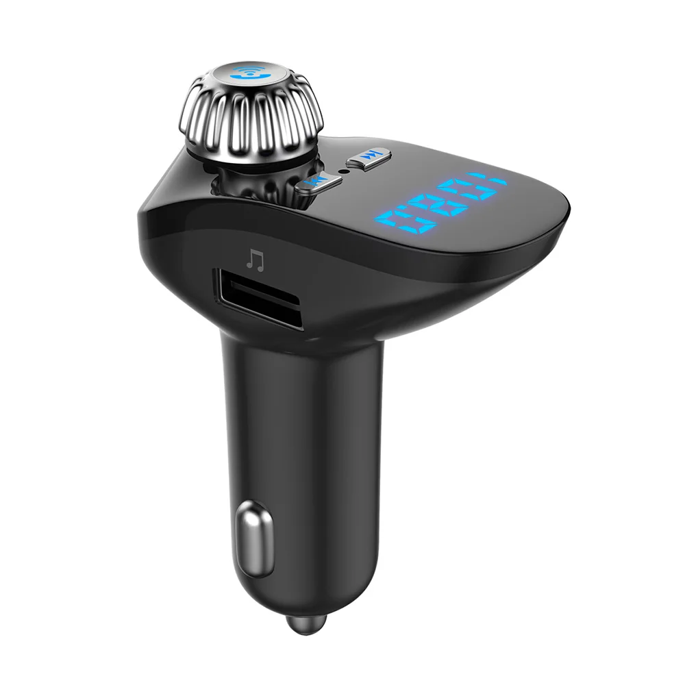 Fm-передатчик Bluetooth автомобильное зарядное устройство Универсальный автомобильный комплект AUX стерео беспроводной адаптер Bluetooth приемник Поддержка TF карта U диск