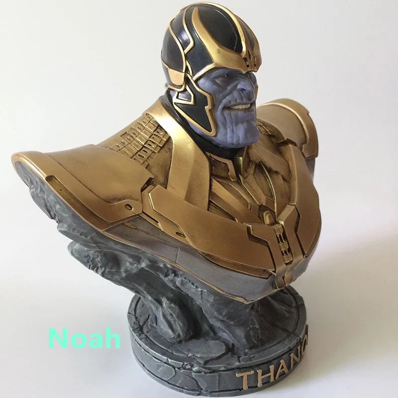 7 &quotМстители танос Megamind Статуя Бюст доспехи половина длины фото или портрет