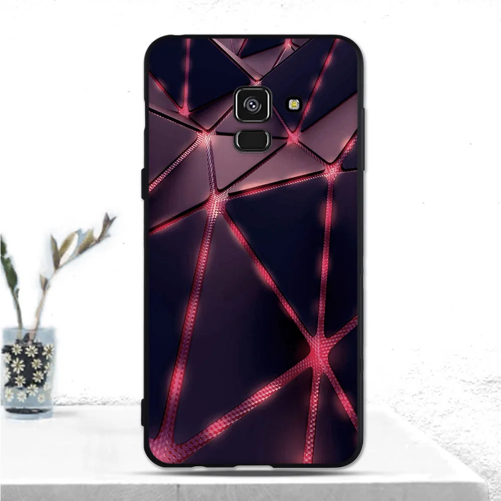 Чехол для Samsung Galaxy A8 (2018) A530F чехол роскошный мягкий силиконовый из ТПУ 2018 A530 чехлы