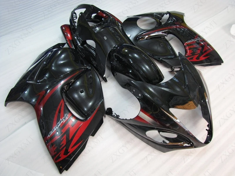 Обтекателя HAYABUSA 2008-2014 жемчуг красные черные линии обтекатель мотоцикла GSX R1300 2008 08
