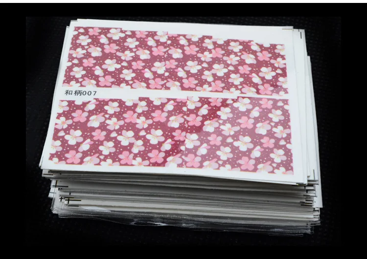 

50 sheets Nail Art Water Transfer Mixed Design Sticker Watermark Decals DIY Decoration For Beauty Manicure Nail Tools Template