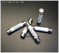 5 15 pcslot 6 3 x 32mm ff 10a 600v siba ceramics fuse miniature fuse for multimeter brand new