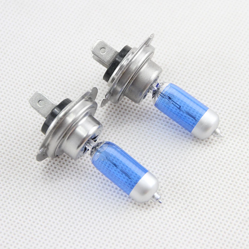 2x H7 PX26d 55 Вт 6500 к галогенный светильник супер яркие темно-синие глобусы
