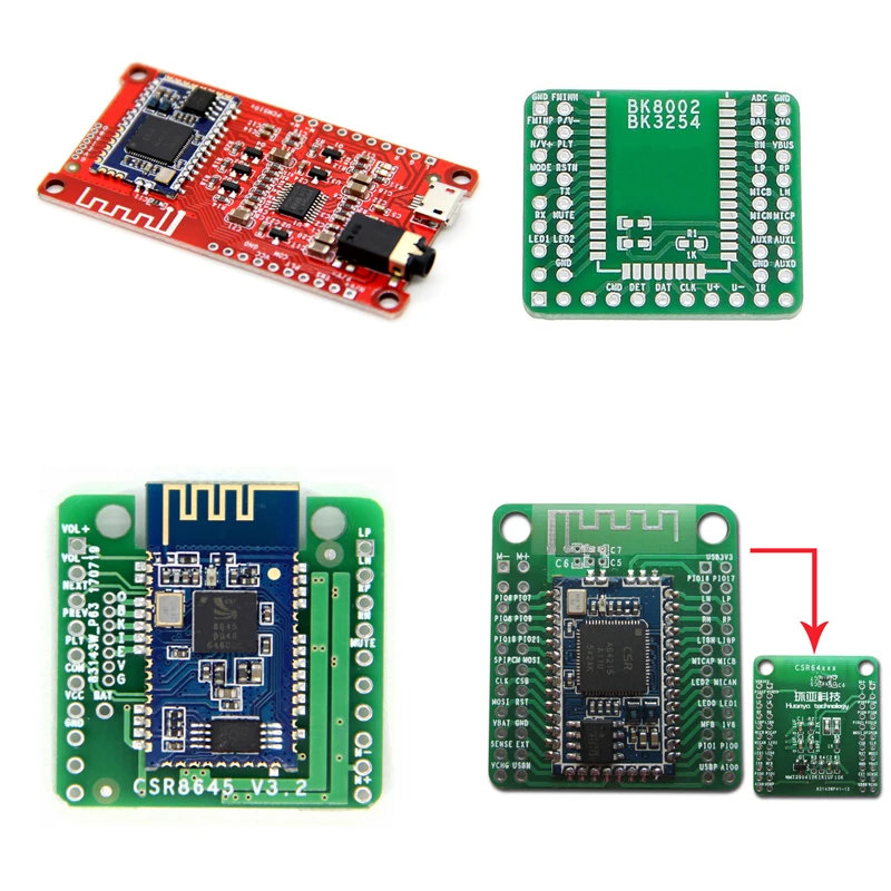 CSR8645 усилительная плата Bluetooth модуль bluetooth аудиоресивер V4.0 AUX APTX|Аксессуары для MP3