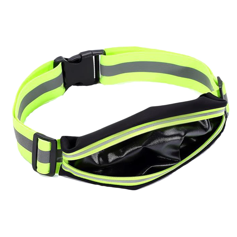 Светоотражающий поясной ремень унисекс для бега ходьбы и езды на велосипеде
