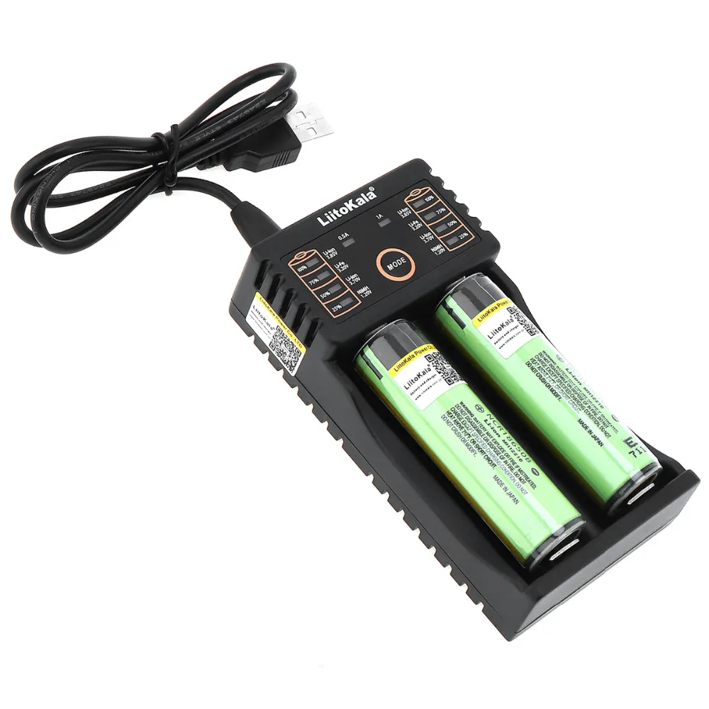 2 однонаправленная 3 7 V 3400 mAh 18650 литий-ионная аккумуляторная батарея с защищенной