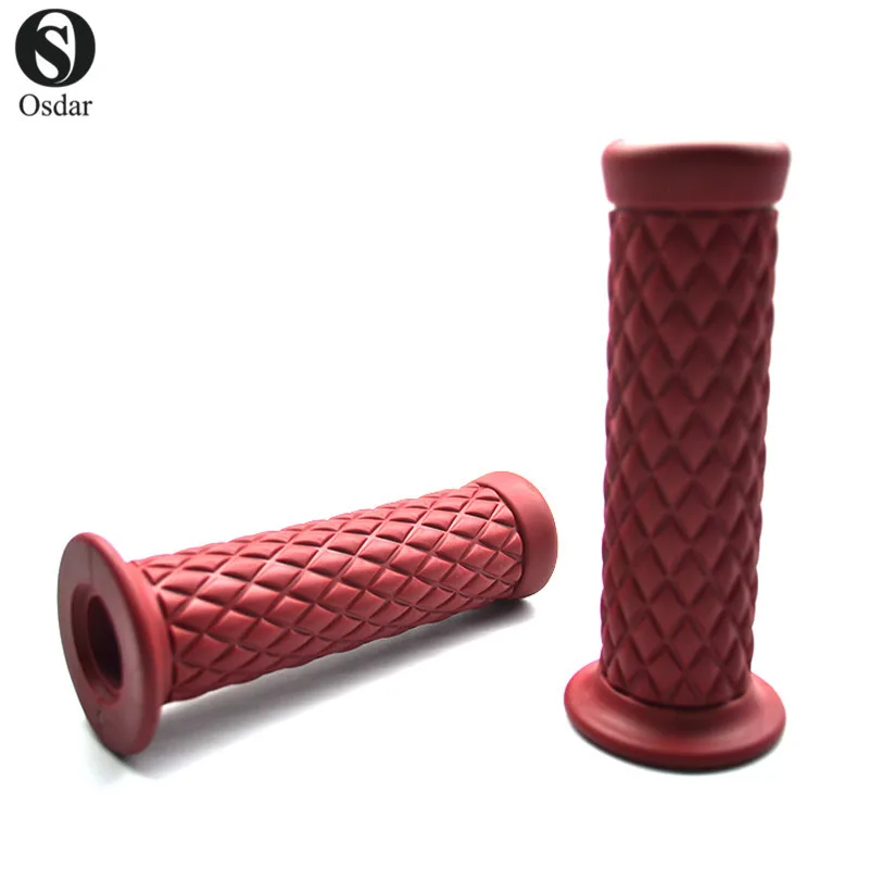 

Vintage Cafe Racer Universal 7/8" 22mm Motorcycle Vintage Handlebar Grip 4Color