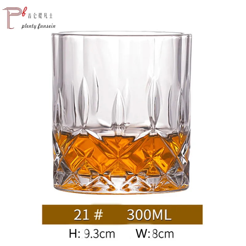 21-300ML 1PCS Новое Классическое креативное Вино Виски Хрустальное стекло es костюм личность Европейский духи пивной бар стеклянная чашка вечерние для питья - Цвет: 21-300ML 1PCS