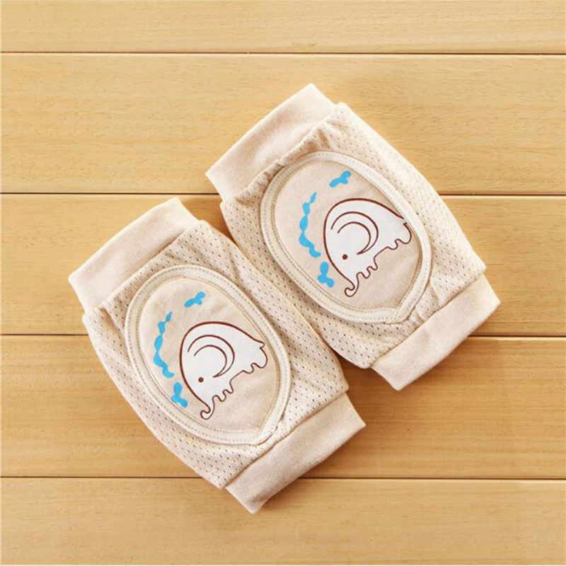 Детские наколенники с милыми мультяшными рисунками защитные для младенцев детей