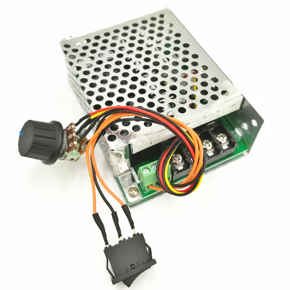 PWM контроллер скорости двигателя постоянного тока motor 12v24v36v48v перевернутый