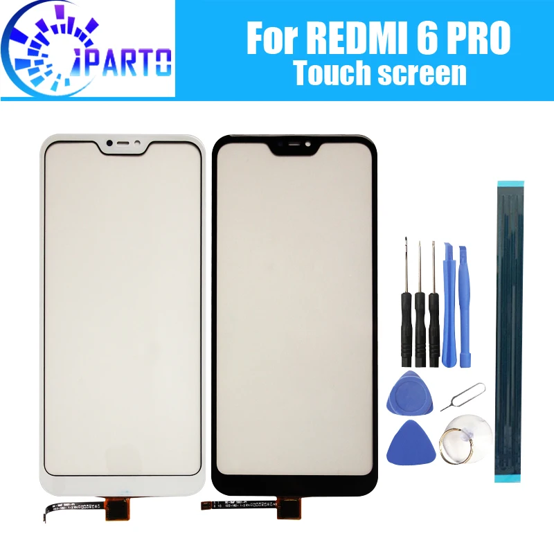 5 84 дюймов для REDMI 6 PRO сенсорный экран Стекло 100% гарантия оригинальный дигитайзер