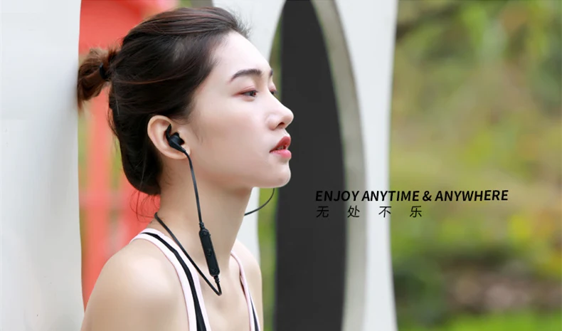 Remax RB-S25 Спортивная Bluetooth гарнитура беспроводные стерео музыкальные наушники для iPhone Xiaomi