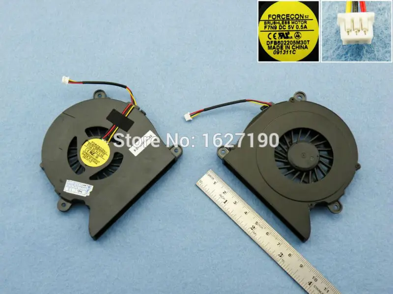 Новый охлаждающий вентилятор для ноутбука Clevo m760 m760s FOUNDER S410IG S410 S510 S510IG Averatec Vu TS506