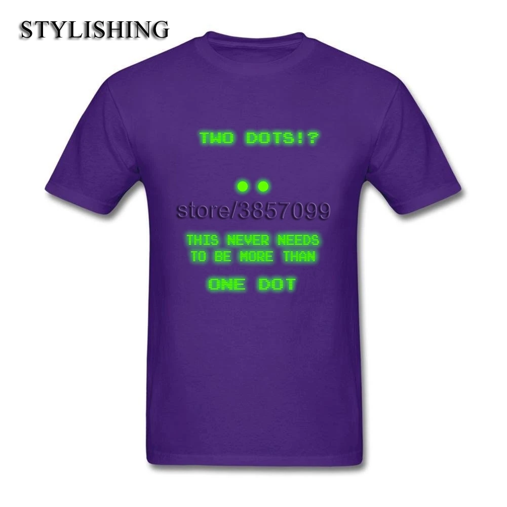 New Arrival 100% Cotton Short Sleeve O Neck Stunning T-Shirt Two Dots! | Мужская одежда