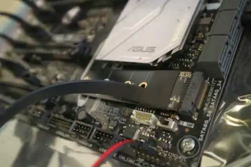 Кабель-удлинитель для видеокарты M.2 M2 NGFF NVMe к PCIe 3 0 PCI-E X16 Gen3 25 см R43SC w кабель питания