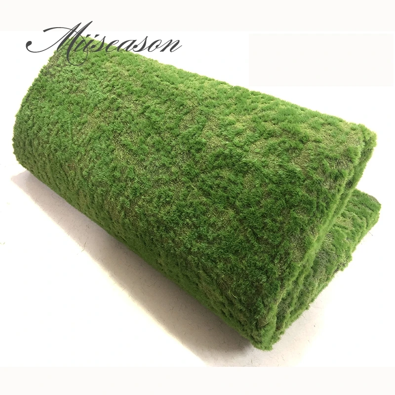 

1*1m Green Artificial Forest Style Moss Turf Mirco Landscape Plant Wall Decoration Fake Grass Home Party Hotel indoor Decor