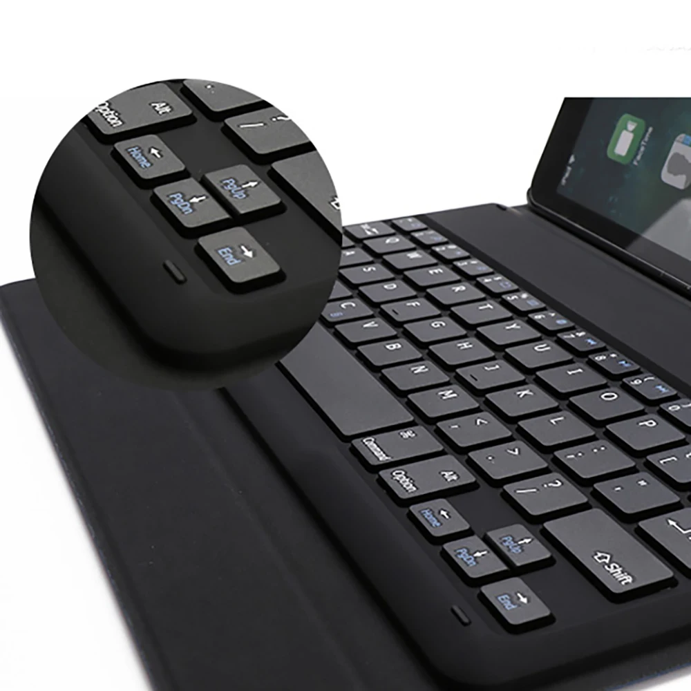 Bluetooth клавиатура 2019 Беспроводная для IPAD Pro9.7 10 5 кожаный чехол планшета с защитным