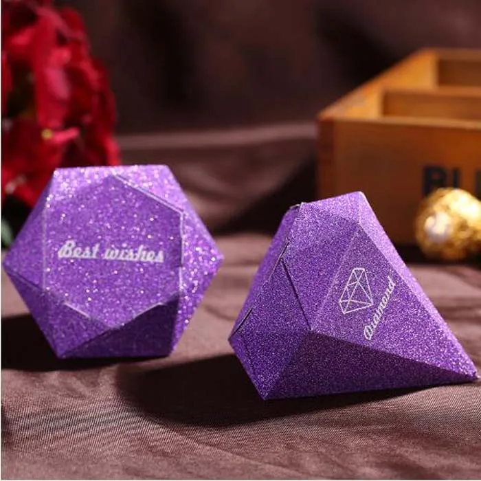 100 шт. алмазная коробка для конфет|decorative decorative|decoration birthday partydecoration party |