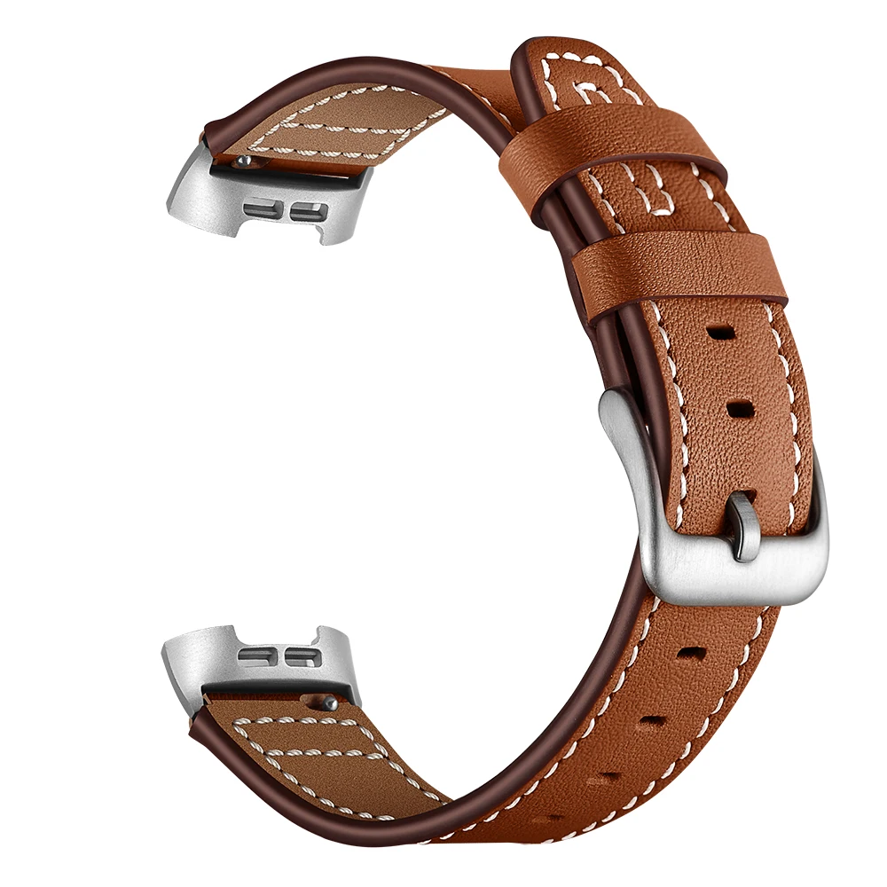 Ремешок из натуральной кожи для часов Fitbit Charger 3 18 мм|Ремешки часов| |