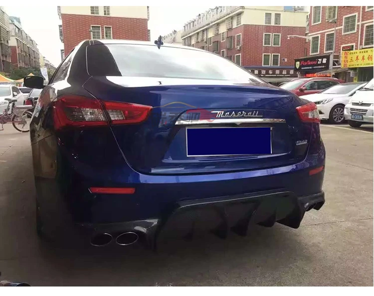 Подходит для Maserati PPM500 Ghibli углеродное волокно крыло прерывателя хвост