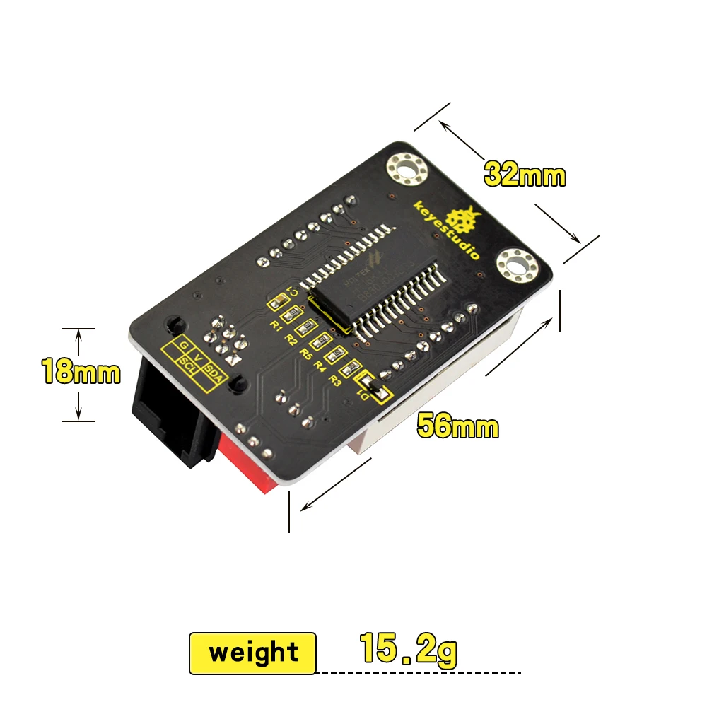Keyestudio RJ11 EASY plug 8x8 СВЕТОДИОДНЫЙ матричный модуль (выберите адрес) для Arduino |